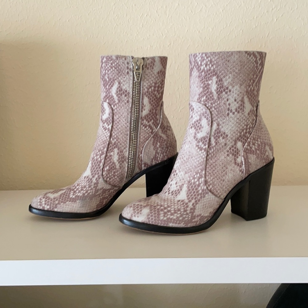 Dolce Vita Snakeskin Boots